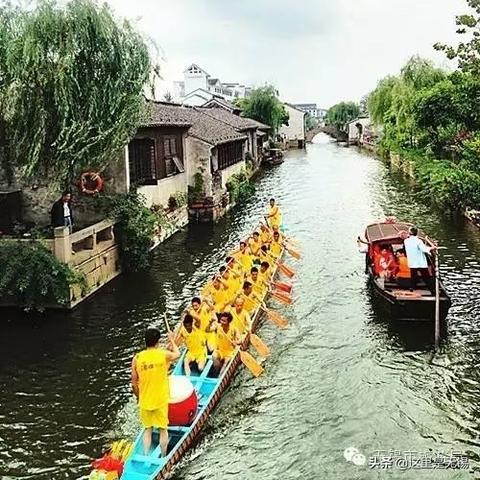 荡口古镇新貌，文化繁荣与现代活力共融共生