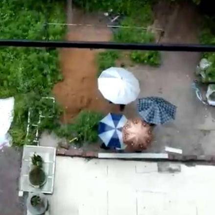 辽宁本溪暴雨来袭,市民需警惕防范,关注天气预报保安全